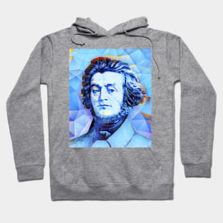 Adam Mickiewicz Portrait | Adam Mickiewicz Artwork | Adam Mickiewicz  Painting 14 Hoodie